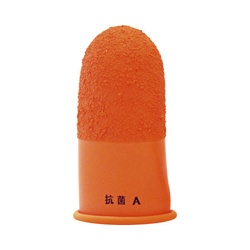 指サック　特殊２重加工　抗菌剤配合　大　１０個入