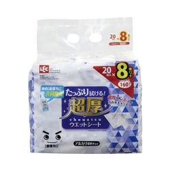 水の激落ち　超厚ウエットシート２０枚×８Ｐ