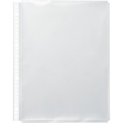 クリヤーポケット　マチ付　Ａ４タテ（１００枚収容）