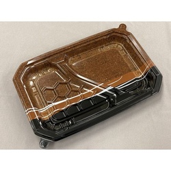 中央化学 弁当容器 CT ロックス 25-17 2S パイルBR 本体