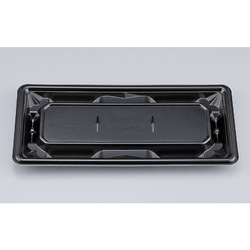 惣菜容器 SF冴盛24-11 黒本体 シーピー化成