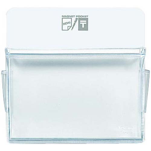 マグネットポケット　ハガキ横　１１０×１５６ｍｍ白