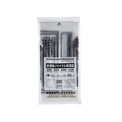 市町村ゴミ袋 亘理名取地区指定袋 資源 中 10P 手付 ジャパックス