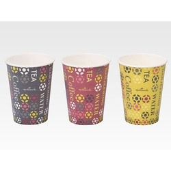 【廃番商品】サンナップ 紙コップ ストロングカップ・ホールマークカフェ 275mL