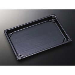 中央化学 CF 寿司容器 L2.5 黒-BL 本体