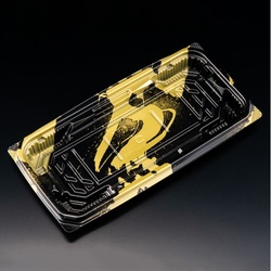 リスパック 刺身容器 バイオ 流派 平25-12B いとど金 本体