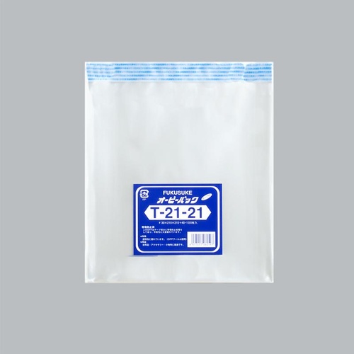 テープ無 OPP袋 オーピーパック T-21-21 100枚入 福助工業