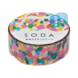 ソーダ　透明マステ（シロップ）Ｘ３