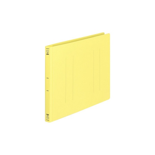 フラットファイル＜ＰＰ＞　Ａ４横　黄　１冊