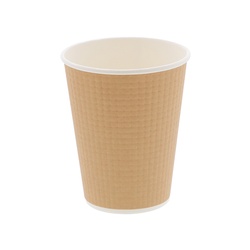 HEIKO 紙コップ エンボスカップ 8オンス 口径80mm クラフト 50個/袋