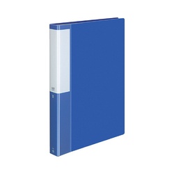 クリヤーブックポジティ　Ａ４縦　青　６０Ｐ
