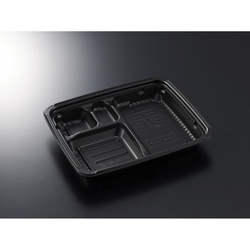 中央化学 弁当容器 BCTはるか23-19E BK 本体