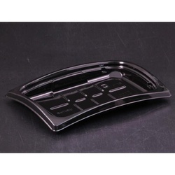 【廃番商品】リスパック 惣菜容器 クリーンカップ Pリッジ 18-12B 黒 本体