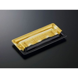 中央化学 刺身容器 輝咲24-12 出雲G 本体