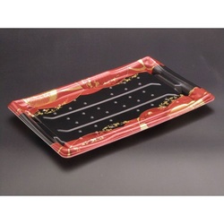 リスパック 寿司容器 誠18B はなまち赤 本体