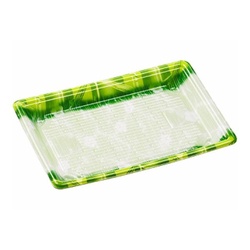 エフピコ 寿司容器 もり-110(V1) 本体 静香グリーン