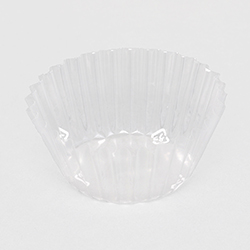 【廃番商品】ナニワ紙工 PETカップケース 透明 8F 500枚