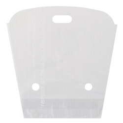 ポリ手提げ カフェオレスタンドバッグ-M(50枚) ヘッズ