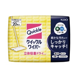 クイックルワイパー　立体吸着ドライシート　２０枚入
