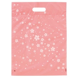 ポリ手提げ サクラPEバッグ-3(100枚) ヘッズ