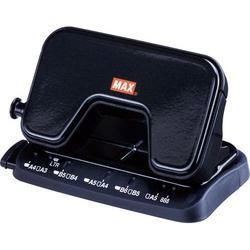 ２穴パンチ　スクーバ１５枚あけブラック