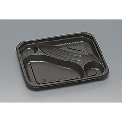 弁当容器 TS-244H 黒 福助工業