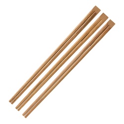 店舗資材 スス竹割箸天削 24cm 100膳入 萬洋