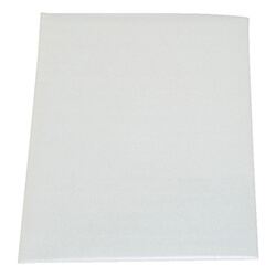 シート緩衝材400mm×500mm　白　【ＴＲＵＳＣＯ ラミネート緩衝フォーム 袋タイプ ２５枚入 ４００Ｘ５００ｍｍ】