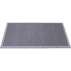 サンステップマット４５０×７５０ｍｍ　グレー