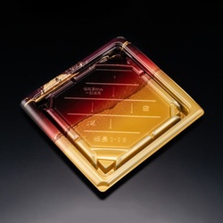 リスパック 寿司容器 バイオ板長 3-3B おおみ金 本体