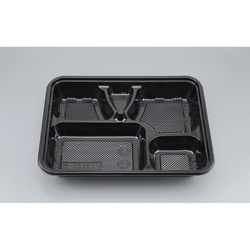 仕出し弁当容器 Z-84-2 漆黒 透明蓋付 シーピー化成