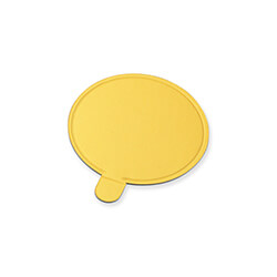 カットケーキ台紙 丸型 CG-4 100枚/袋