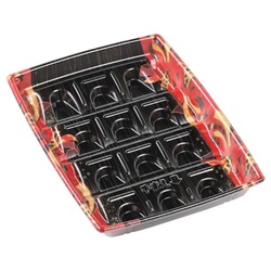 惣菜容器 角盛鉢27-20(30)Dタテ 舞姫赤 エフピコ