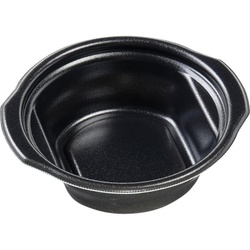 惣菜容器 MFPドリス鍋19-18(58)R 黒W エフピコ