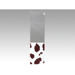 パン袋 ミシン目付OP袋 モーモー柄(あずき) 大阪ポリエチレン販売