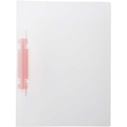 ルーパーファイル　背幅９ｍｍ　Ａ４縦　赤　２５冊