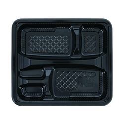 弁当容器 CR-2-2 黒 本体 エフピコチューパ