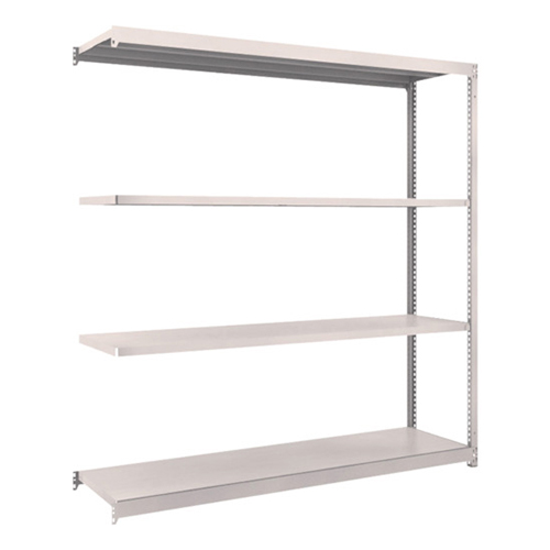 ＴＲＵＳＣＯ スチールラック Ｍ1.5型軽中量棚 1760×445×1800mm 4段 連結 ネオグレー M1.56644B