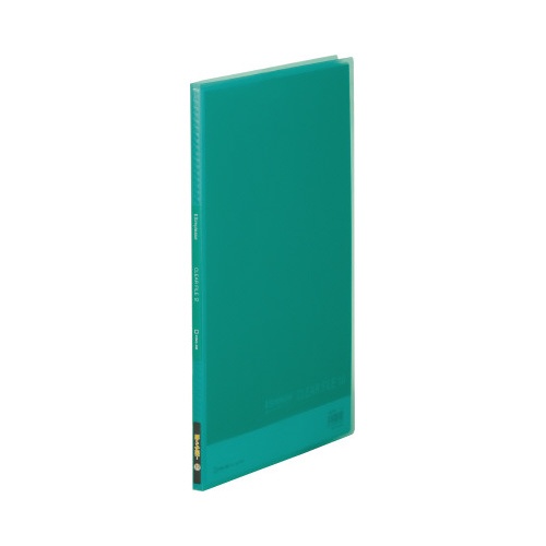 シンプリーズクリアーＦ（透明）１０Ｐ　緑　１０冊入
