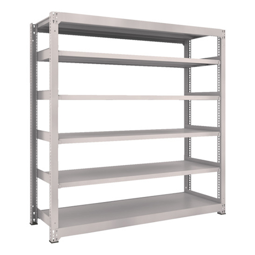 ＴＲＵＳＣＯ スチールラック Ｍ3型中量棚 1800×1121×1800mm 6段 単体 ネオグレー M366126