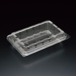 スミ 軽食容器 ユニコン U-6 透明