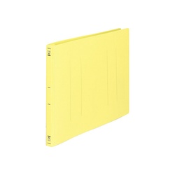 フラットファイル＜ＰＰ＞　Ｂ４横　黄　１冊