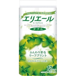 エリエール　トイレット　リーフプリント　１２ロール