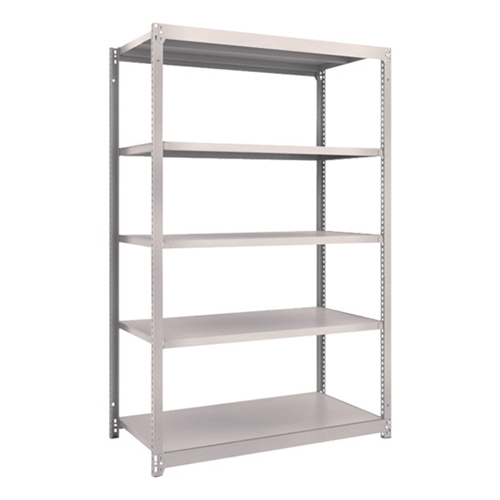 ＴＲＵＳＣＯ スチールラック Ｍ1.5型軽中量棚 1160×595×1800mm 5段 単体 ネオグレー M1.56465