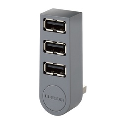 ＵＳＢハブ　３ポート　バスパワー　直挿し