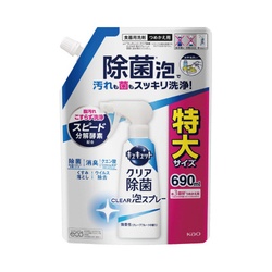 キュキュットクリア除菌泡スプレー詰替６９０ｍｌ
