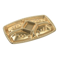 エフピコ オードブル容器 シェルト角36-23 本体 金