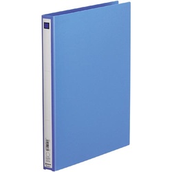 リングファイルエコノミー　Ａ４縦２７ｍｍ青　１０冊