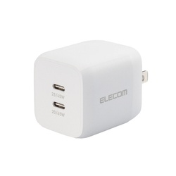 タイプＣ充電器　４５Ｗ　タイプＣ×２　ホワイト