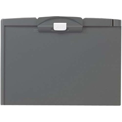 クリップボードＨ　Ａ４横　濃灰　１０枚